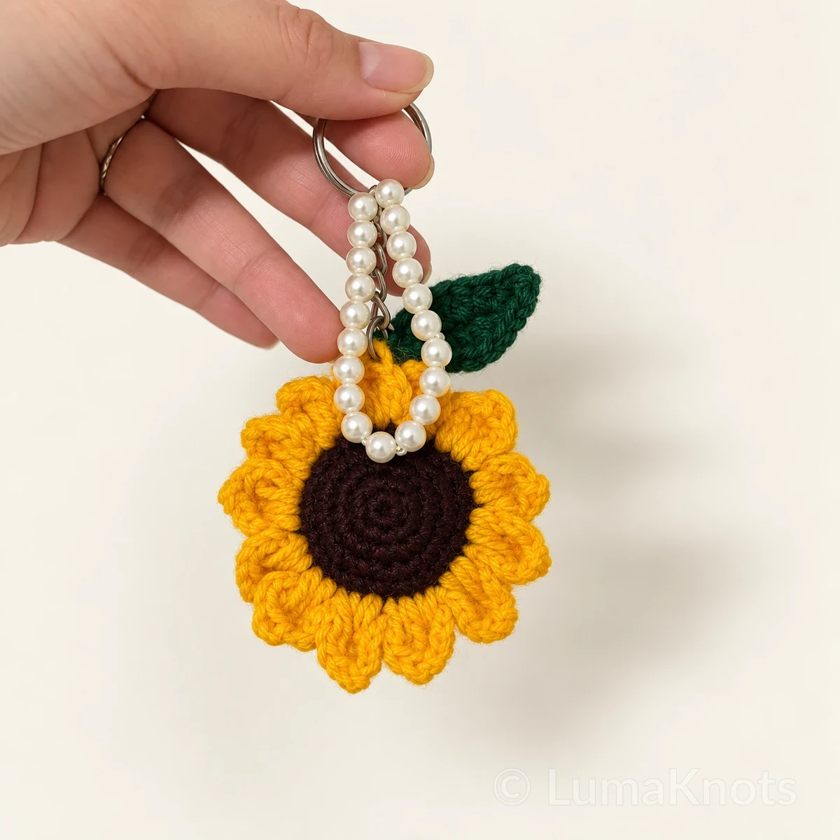Sunflower Keychain
